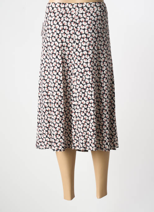 Jupe mi-longue noir FRANK WALDER pour femme