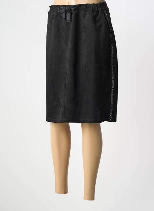 Jupe mi-longue noir THOMAS RABE pour femme