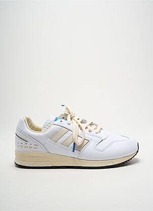 Baskets semelle amovible bout rond blanc ADIDAS homme