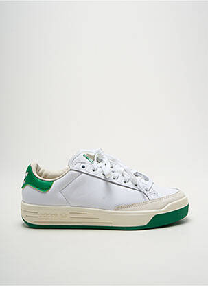 Baskets fermeture lacets bout rond vert ADIDAS garcon