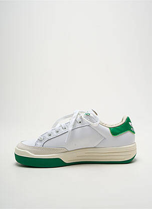 Baskets fermeture lacets bout rond vert ADIDAS garcon