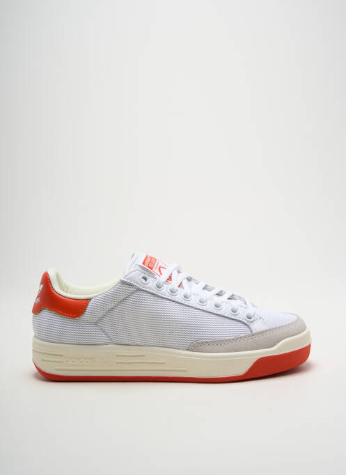 Baskets fermeture lacets bout rond orange ADIDAS garcon