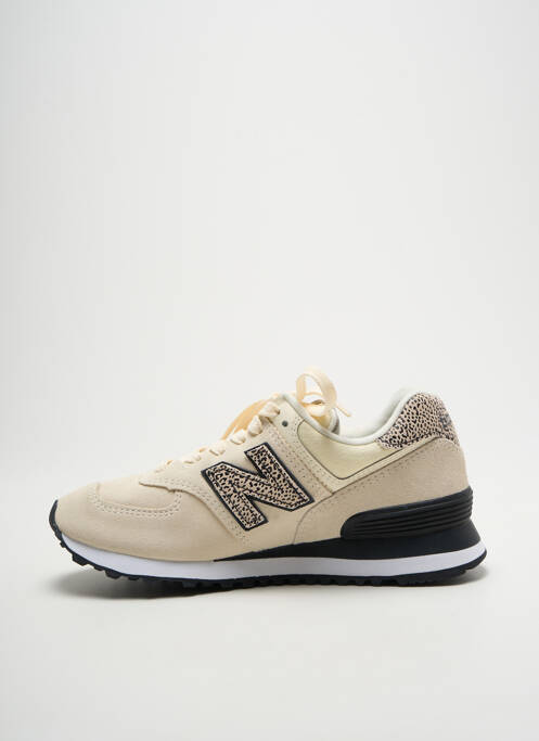 Baskets beige NEW BALANCE pour femme