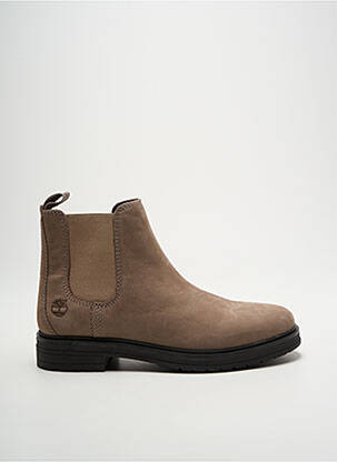 Bottines/boots talon bas talon plat jusqu'à 3cm beige TIMBERLAND femme