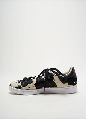 Baskets talon compensé talon plat jusqu'à 3cm beige ADIDAS femme