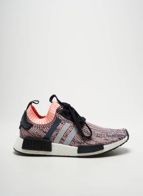 Baskets bout rond talon plat jusqu'à 3cm rose ADIDAS femme