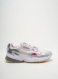 Baskets talon compensé talon plat jusqu'à 3cm argent ADIDAS femme