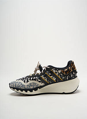 Baskets bout rond talon de 4 à 6cm noir ADIDAS femme