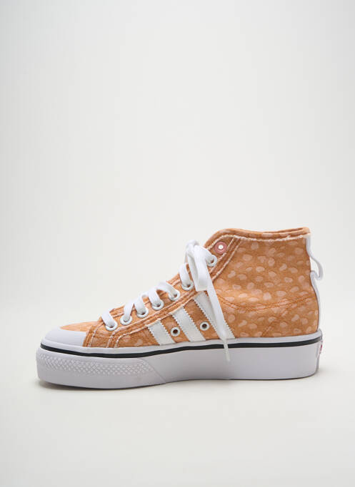 Baskets orange ADIDAS pour femme
