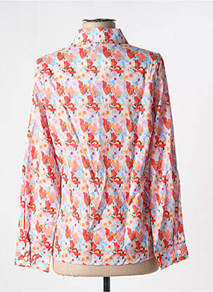 Chemisier imprimé fleurs manches longues rose ONADO femme