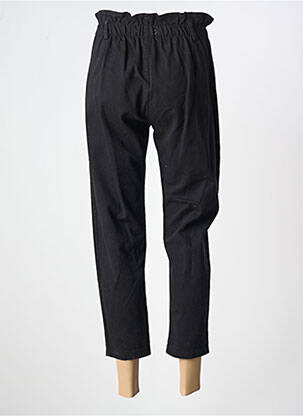 Pantacourt stretch taille normale noir MARIE ILE DE RE femme
