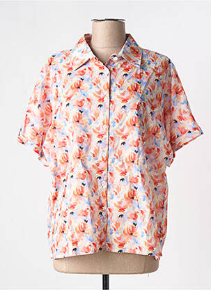 Chemisier orange ONADO pour femme