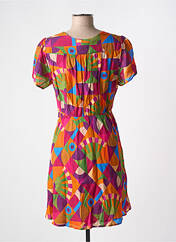 Robe courte orange CHICOSOLEIL pour femme seconde vue