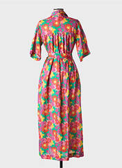 Robe longue rose CHICOSOLEIL pour femme seconde vue