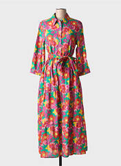 Robe longue rose CHICOSOLEIL pour femme seconde vue