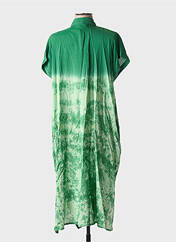 Robe mi-longue vert CHICOSOLEIL pour femme seconde vue