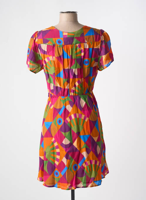 Robe courte orange CHICOSOLEIL pour femme