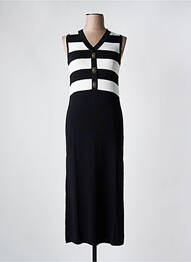 Robe longue sans manche sans manche noir LOLA CASADEMUNT femme