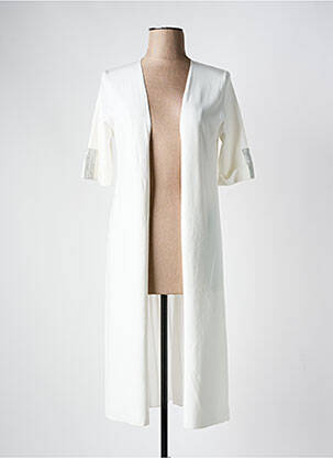 Gilet manches courtes manches mi-longues blanc TUZZI femme