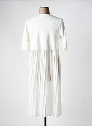 Gilet manches courtes manches mi-longues blanc TUZZI femme