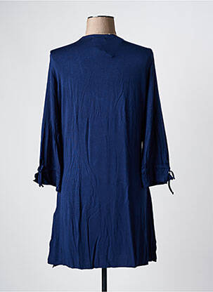 Robe de plage coupe cintrée bleu YSABEL MORA femme