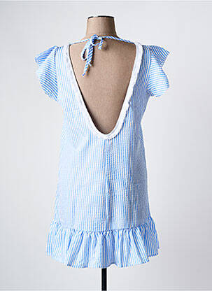 Robe de plage coupe cintrée bleu YSABEL MORA femme
