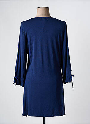 Robe de plage coupe cintrée bleu YSABEL MORA femme
