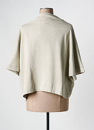 T-shirt manches 3/4 manches 3/4 vert GERSHON BRAM femme