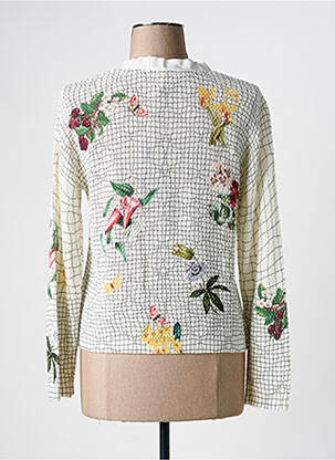 Gilet manches longues stretch beige JEI'S BY LETIZIA DENARO femme