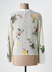 Gilet manches longues beige JEI'S BY LETIZIA DENARO pour femme seconde vue