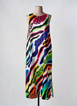 Robe longue noir CHARMING SMILE pour femme