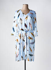 Robe mi-longue bleu HERZEN'S ANGELEGENHEIT pour femme seconde vue