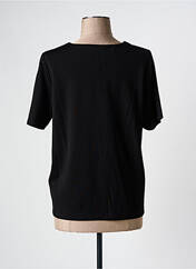 T-shirt noir LEO & UGO pour femme seconde vue