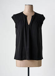 T-shirt noir SCORZZO pour femme seconde vue