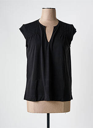 T-shirt noir SCORZZO pour femme