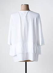 Tunique manches longues blanc ALEMBIKA pour femme seconde vue