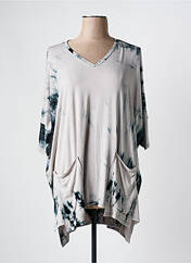 Tunique manches longues gris KEDZIOREK pour femme seconde vue