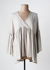 Tunique manches longues gris KEDZIOREK pour femme seconde vue
