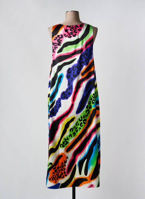 Robe longue sans manche sans manche noir CHARMING SMILE femme