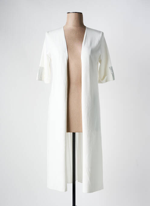 Gilet manches courtes manches mi-longues blanc TUZZI femme