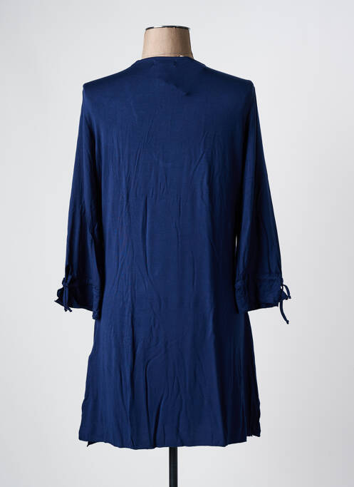 Robe de plage coupe cintrée bleu YSABEL MORA femme