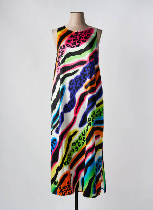 Robe longue noir CHARMING SMILE pour femme