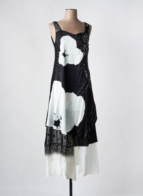 Robe longue noir ELISA CAVALETTI pour femme