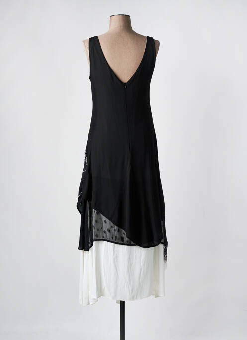 Robe longue noir ELISA CAVALETTI pour femme