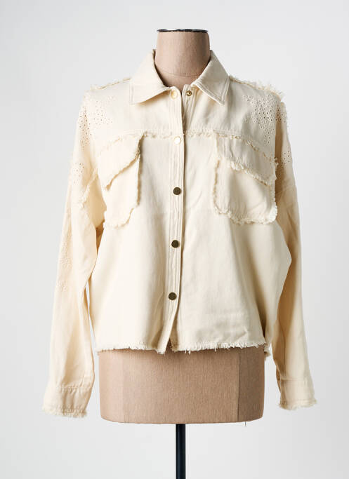 Veste casual beige EVA KAYAN pour femme