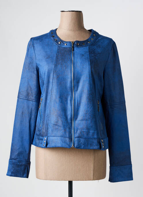 Veste casual bleu ZIA1 pour femme