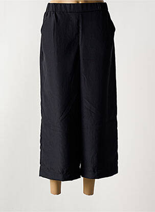 Pantalon 7/8 taille élastique taille normale noir RAFFAELLO ROSSI femme