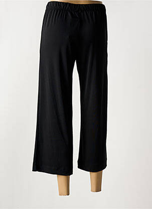 Pantalon 7/8 stretch taille normale noir VANINA femme
