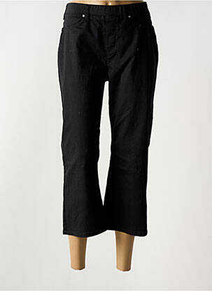 Pantacourt coupe droite taille normale noir CISO femme