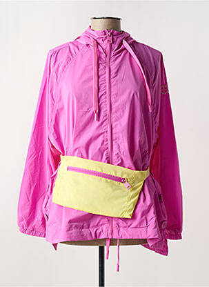 Coupe-vent poches a capuche rose MPC (MA PETITE CAPSULE) femme